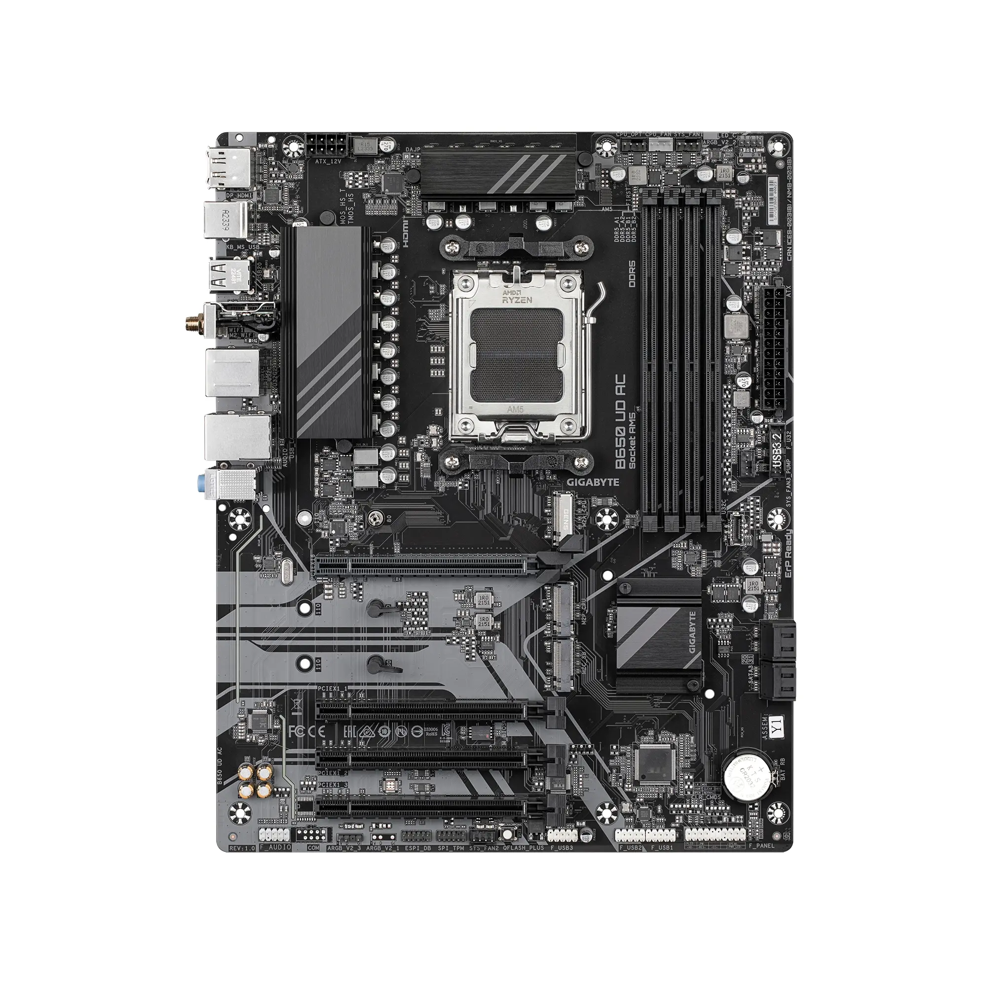Купити Материнська плата GIGABYTE B650 UD AC - фото 2