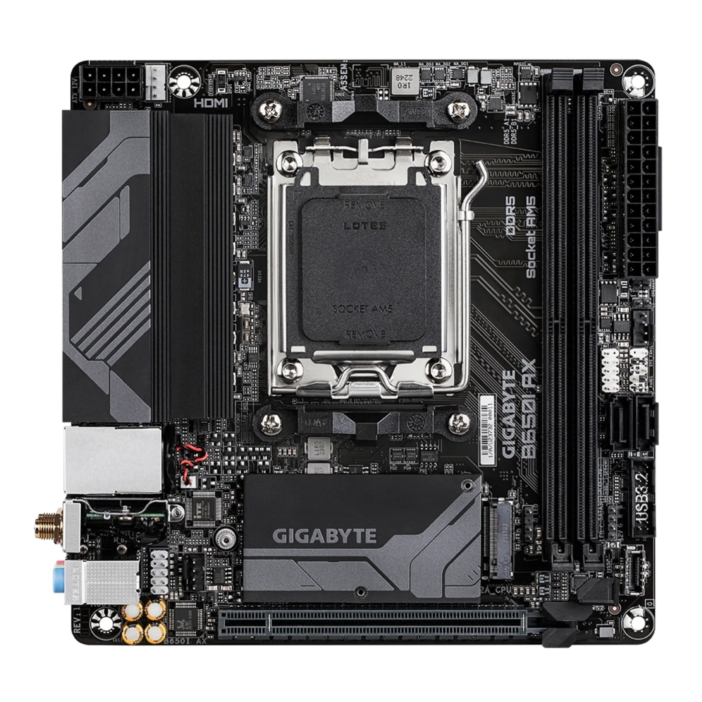 Купить Материнская плата GIGABYTE B650I AX - фото 2