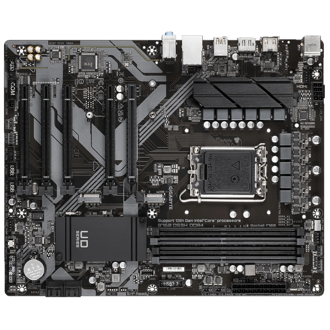 Купить Материнская плата GIGABYTE B760 DS3H DDR4 - фото 4
