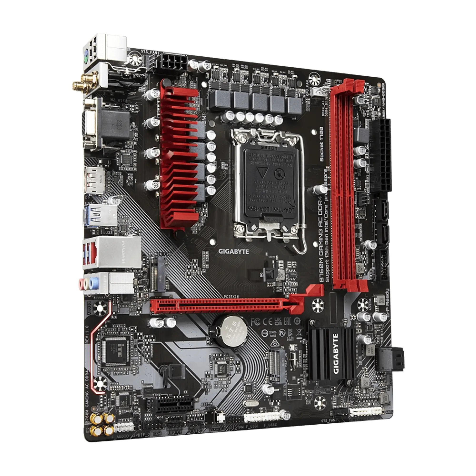 Купить Материнская плата GIGABYTE B760M GAMING AC DDR4 - фото 1
