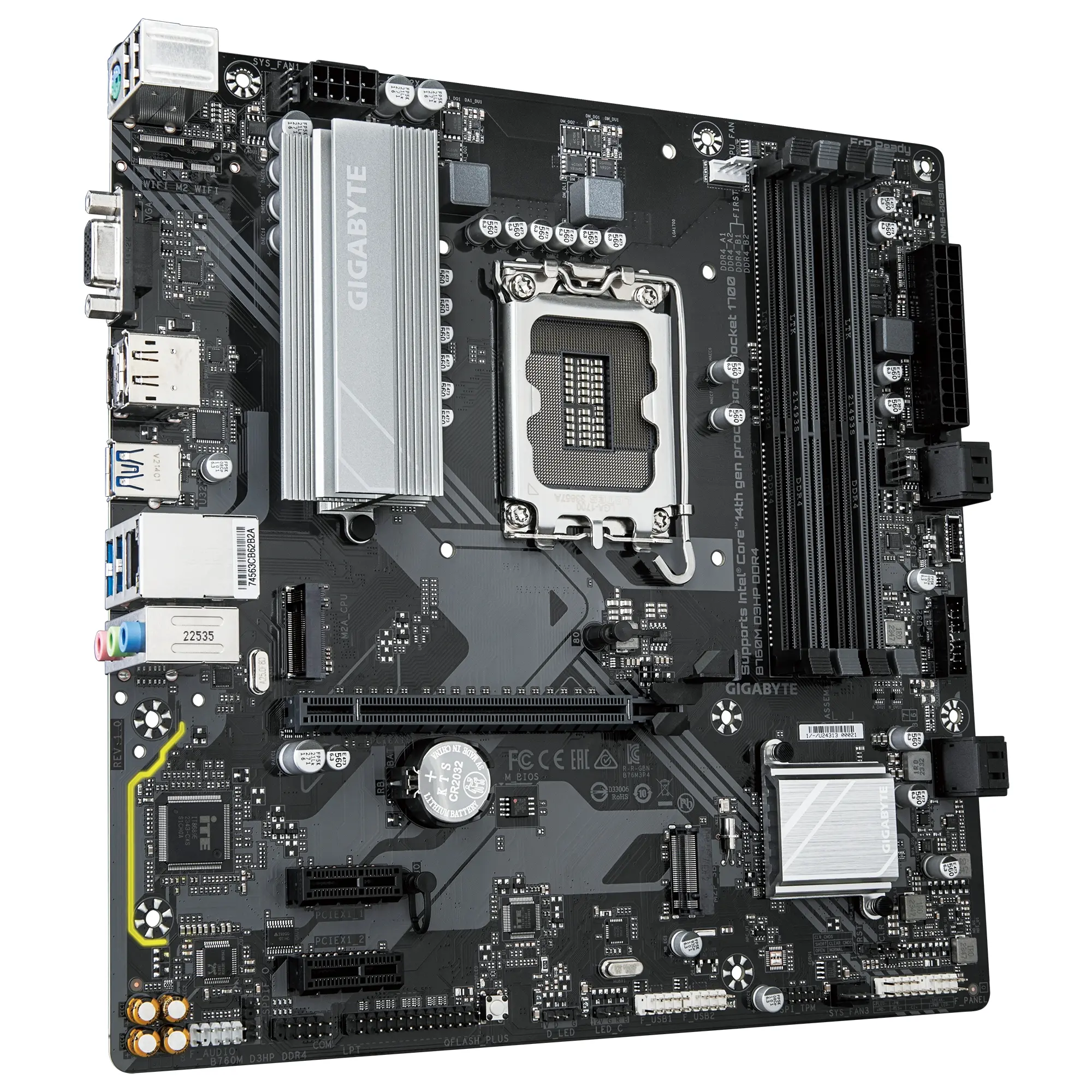 Купить Материнская плата GIGABYTE B760M D3HP DDR4 - фото 1