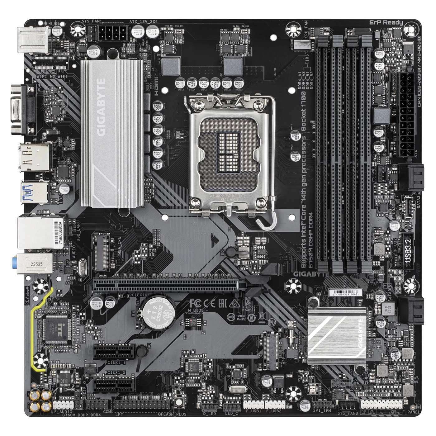 Купить Материнская плата GIGABYTE B760M D3HP DDR4 - фото 2