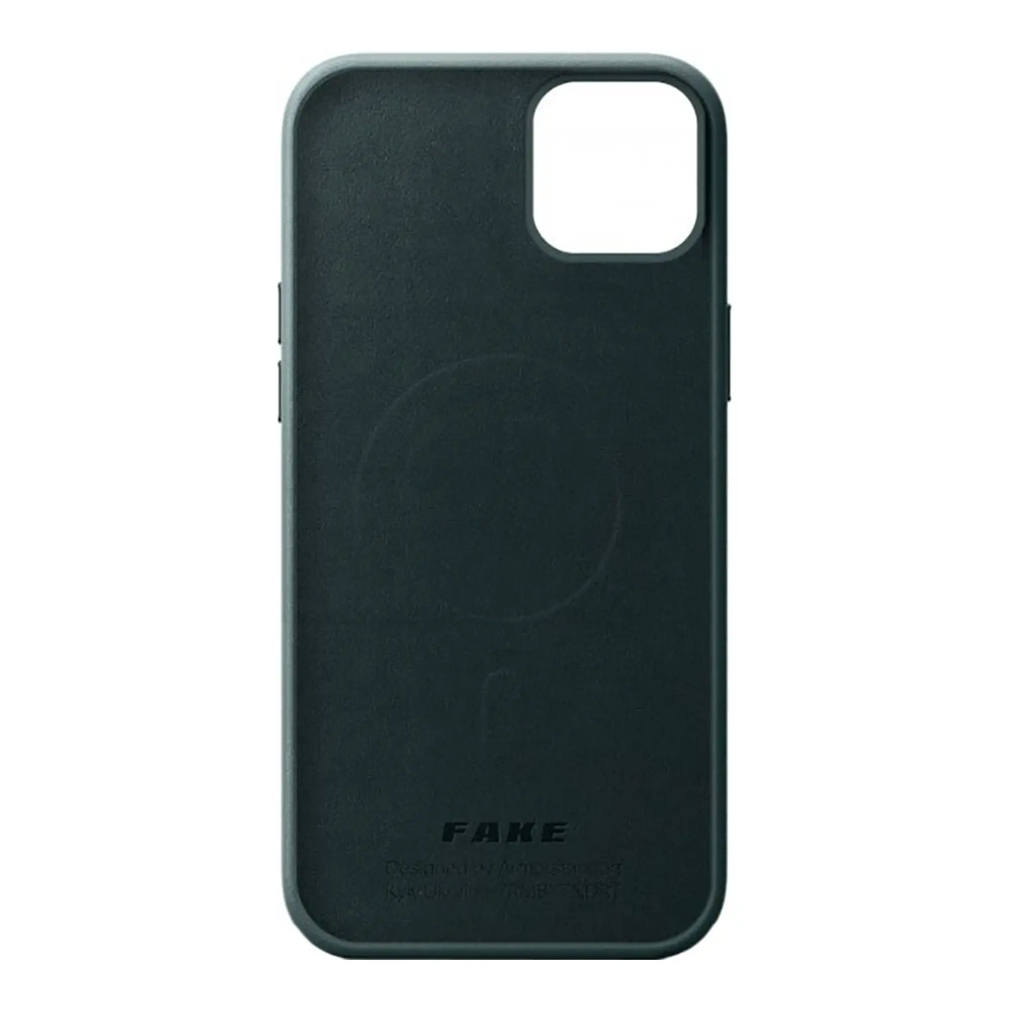Купить Панель ArmorStandart FAKE Leather Case для Apple iPhone 12 Pro Max Green (ARM61389) - фото 2