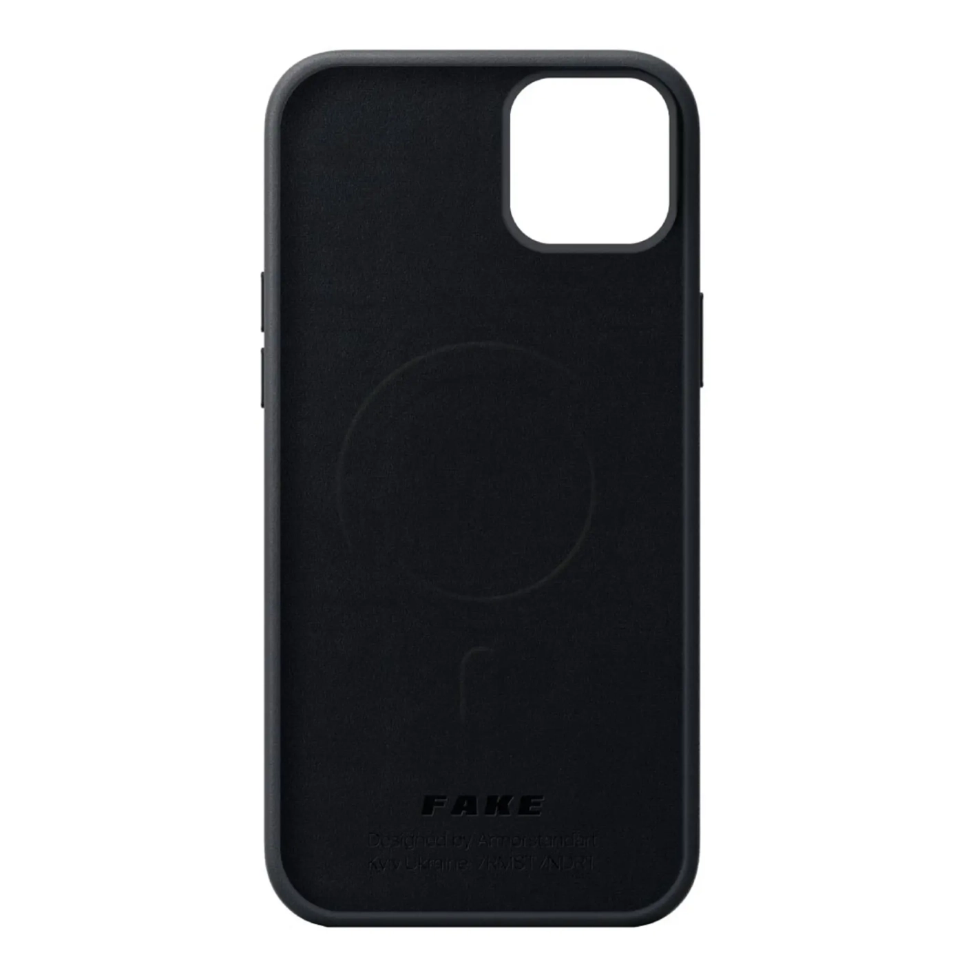 Купить Панель ArmorStandart FAKE Leather Case для Apple iPhone 13 Midnight (ARM61368) - фото 2