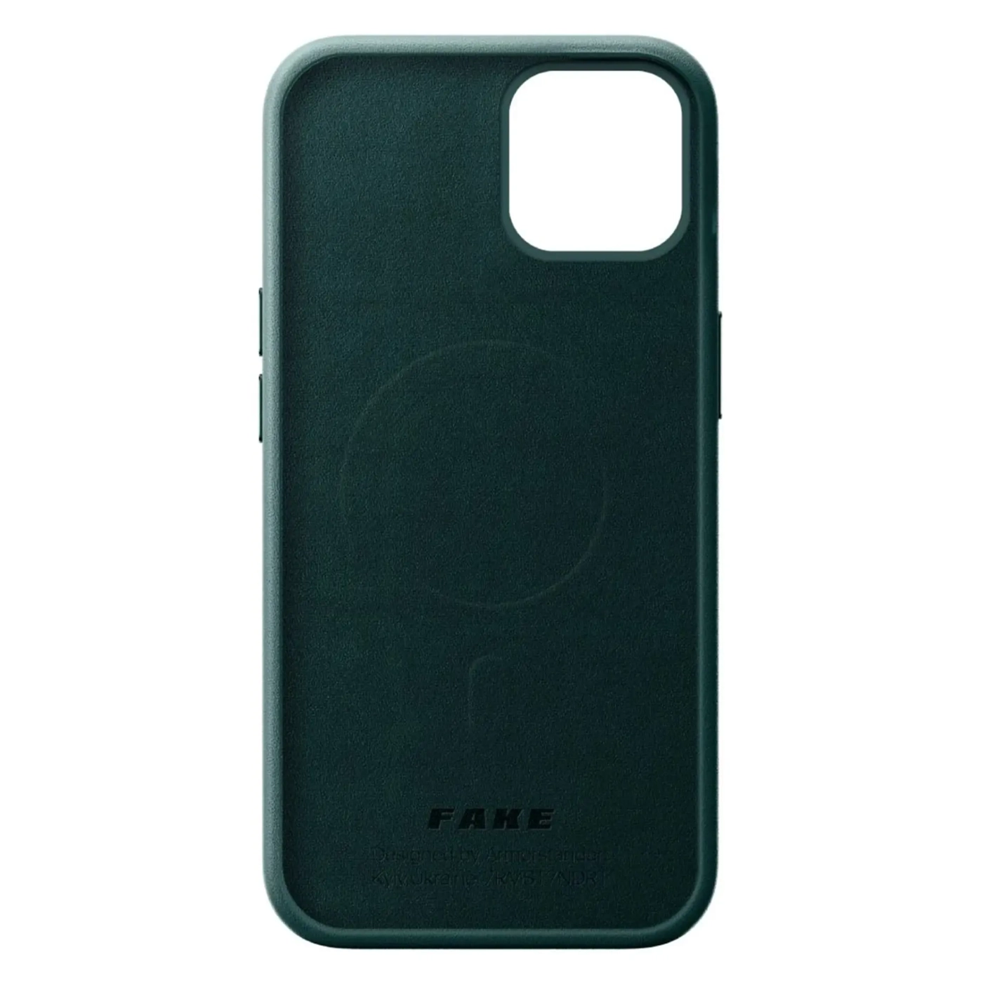 Купить Панель ArmorStandart FAKE Leather Case для Apple iPhone 13 Pro Max Seqouia Green (ARM61377) - фото 2