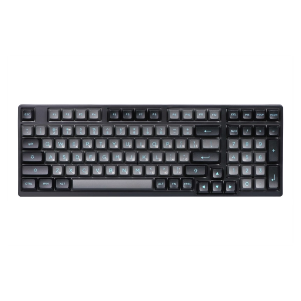 Купить Клавиатура Akko 3098B Black&Cyan CS Jelly White (6925758617635) - фото 2