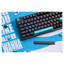 Купить Клавиатура Akko 3098B Black&Cyan CS Jelly White (6925758617635) - фото 8