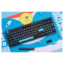 Купить Клавиатура Akko 3098B Black&Cyan CS Jelly White (6925758617635) - фото 9