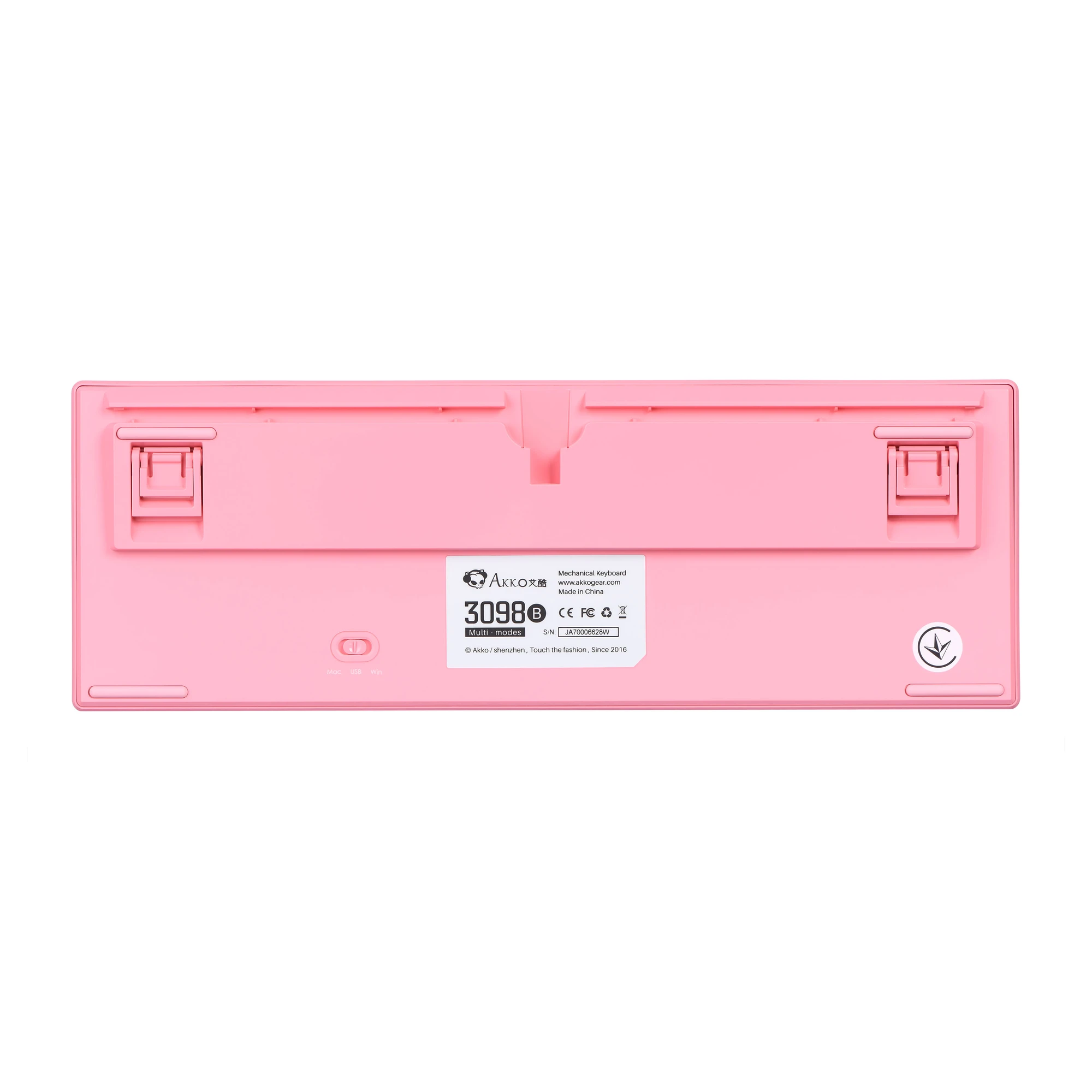 Купити Клавіатура Akko 3098B World Tour-Tokyo R2 TTC Speed Silver RGB (6925758610834) - фото 8