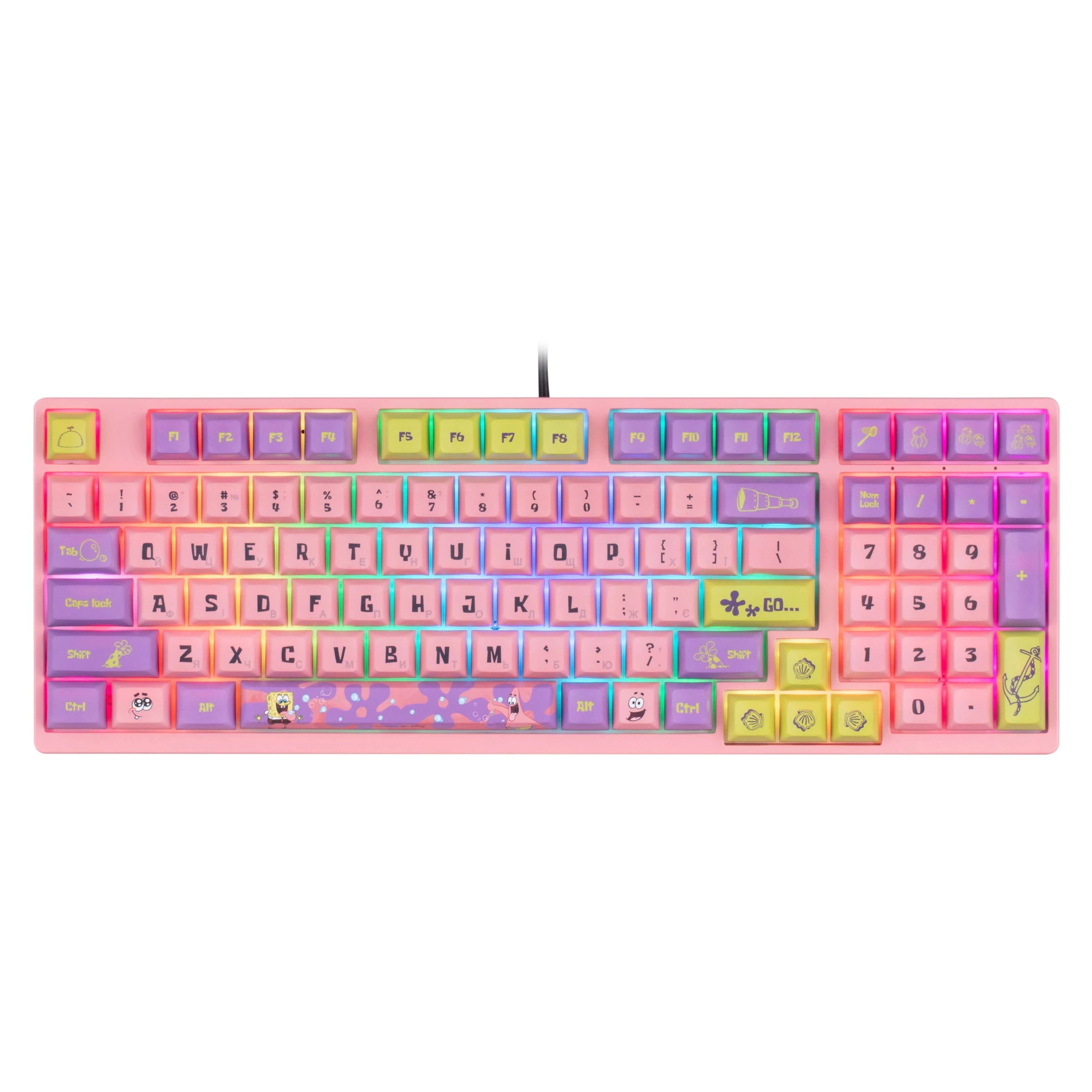 Купити Клавіатура Akko 3098S RGB Patrick CS Starfish (6925758613927) - фото 2