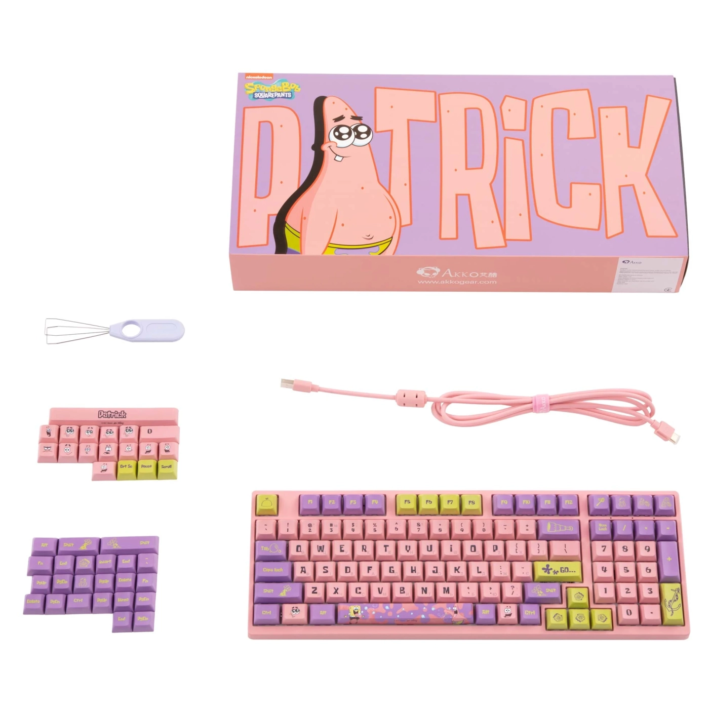 Купити Клавіатура Akko 3098S RGB Patrick CS Starfish (6925758613927) - фото 10