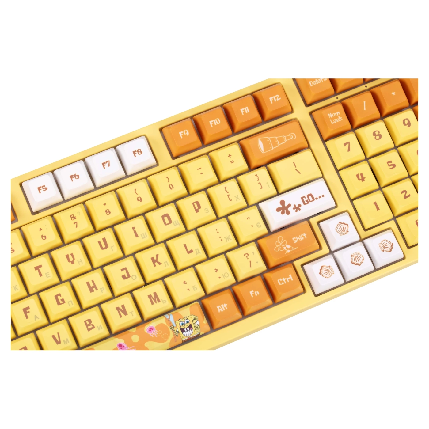 Купити Клавіатура Akko 3098S RGB Sponge Bob CS Sponge RGB (6925758613880) - фото 5