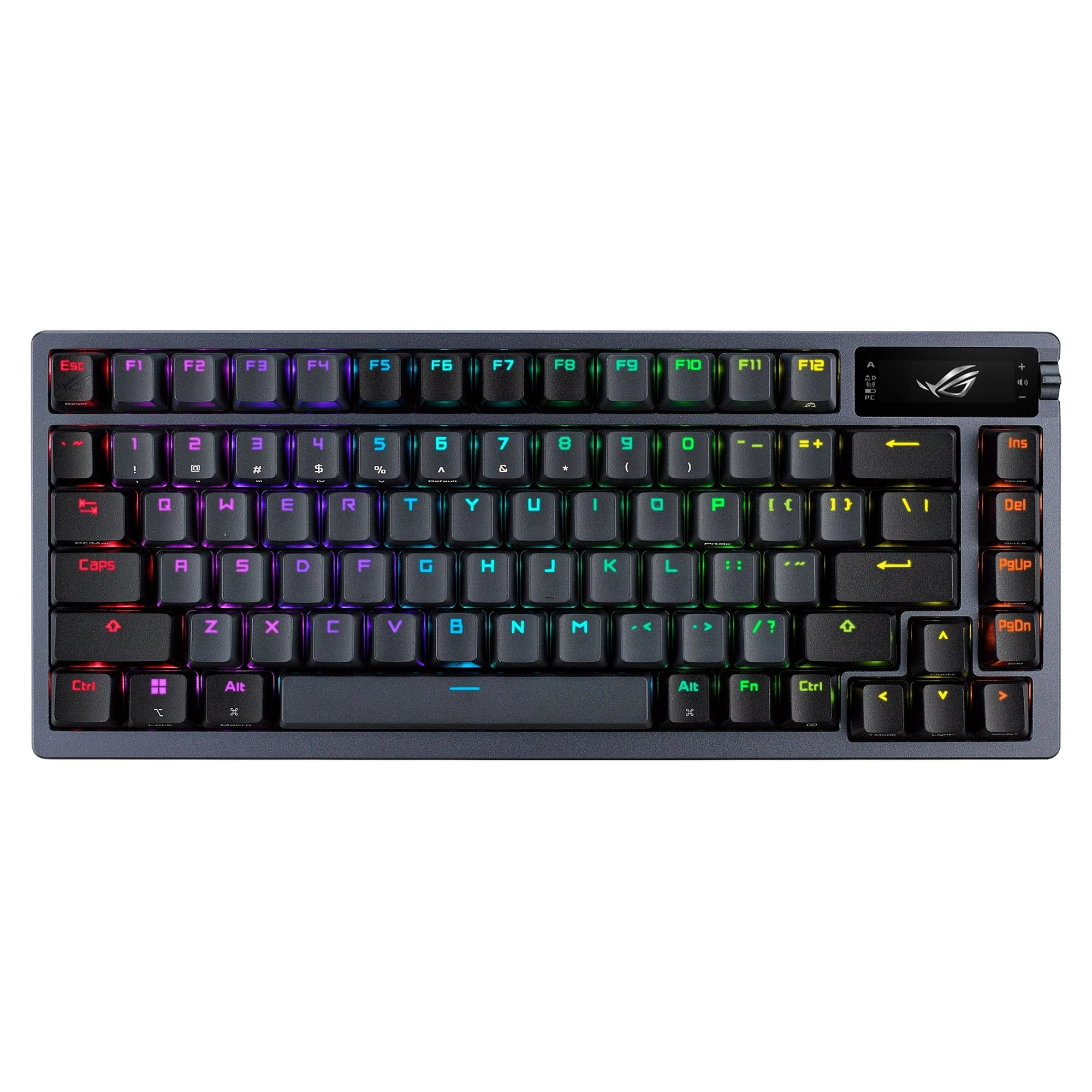 Купити Клавіатура ASUS ROG Azoth RGB 81key NX Red EN Black (90MP0316-BKUA01) - фото 1