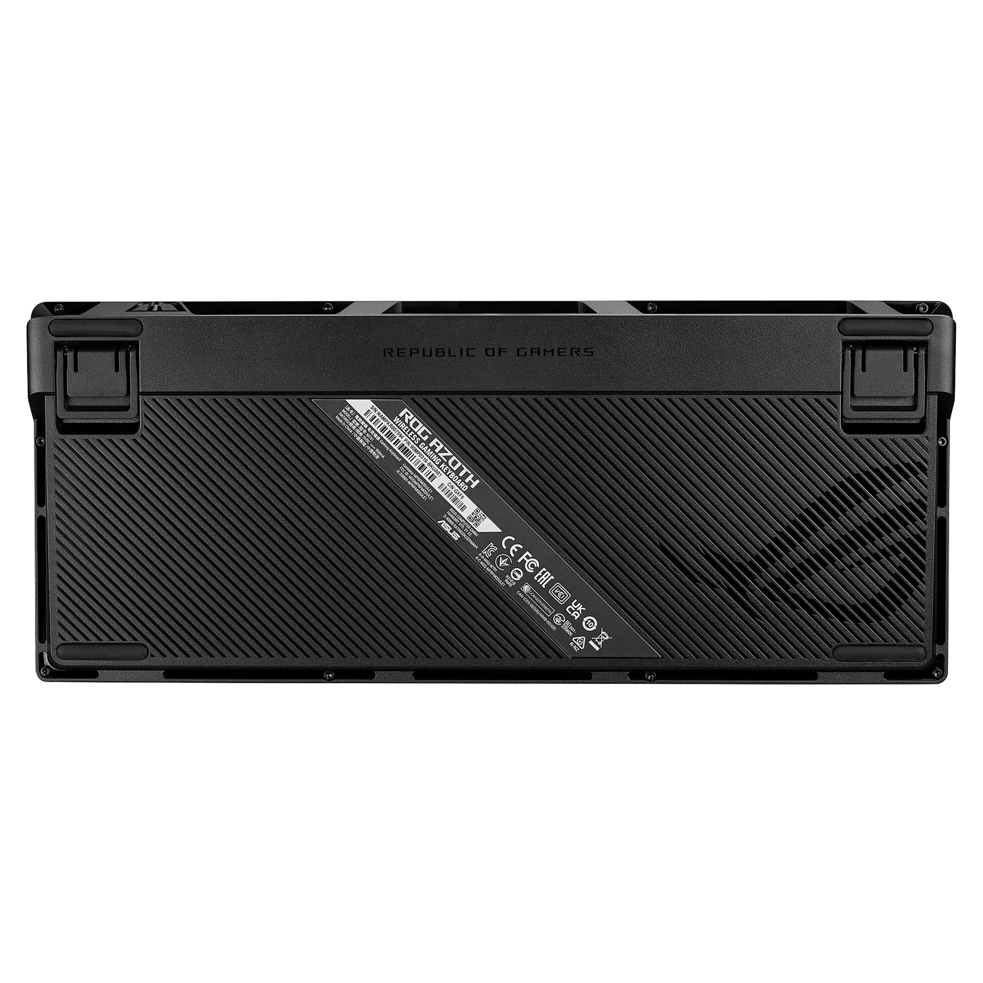 Купити Клавіатура ASUS ROG Azoth RGB 81key NX Red EN Black (90MP0316-BKUA01) - фото 9
