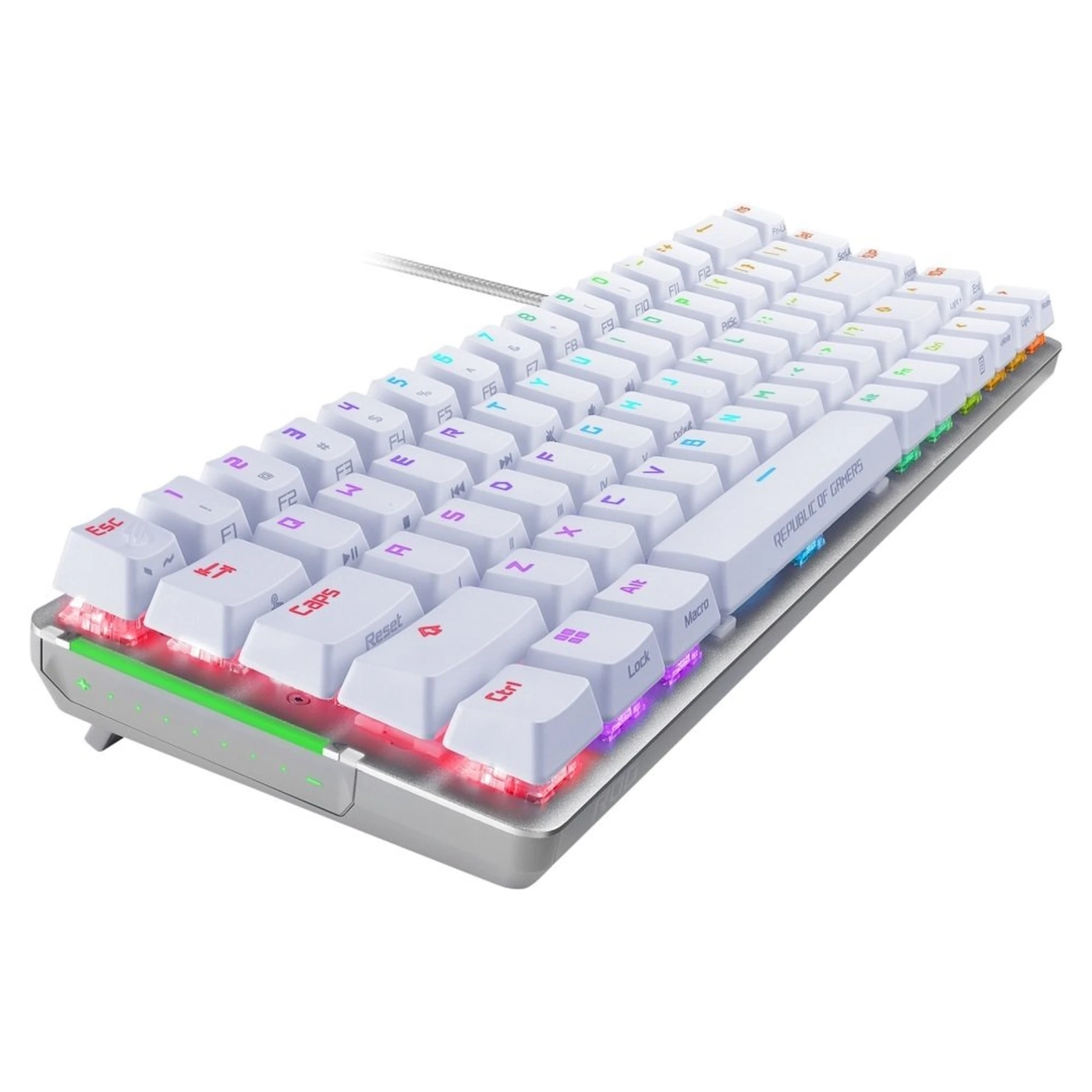 Купить Клавиатура ASUS ROG Falchion Ace NX Red EN PBT White (90MP0346-BKUA11) - фото 2