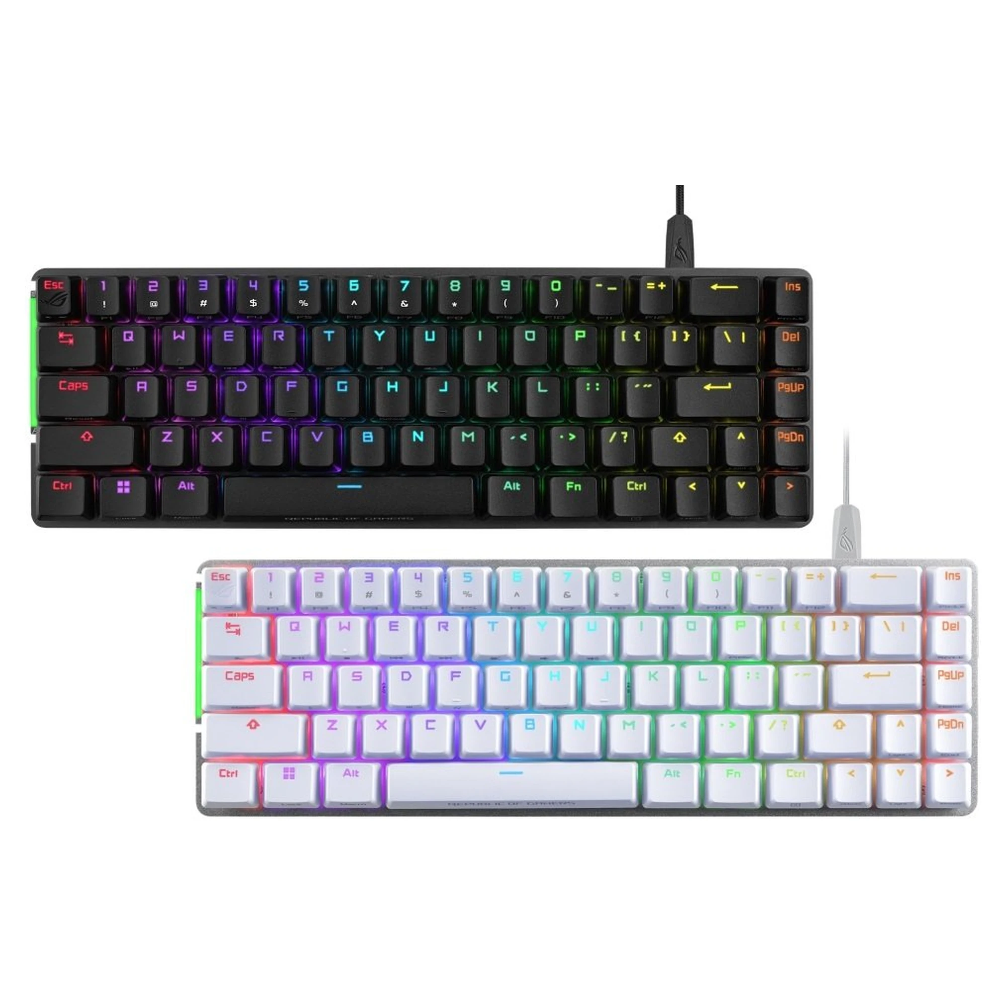 Купить Клавиатура ASUS ROG Falchion Ace NX Red EN PBT White (90MP0346-BKUA11) - фото 11