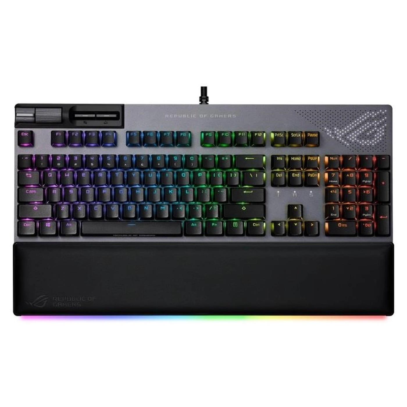 Купить Клавиатура ASUS ROG Strix Flare II Animate NX Red EN (90MP02E6-BKUA01) - фото 1