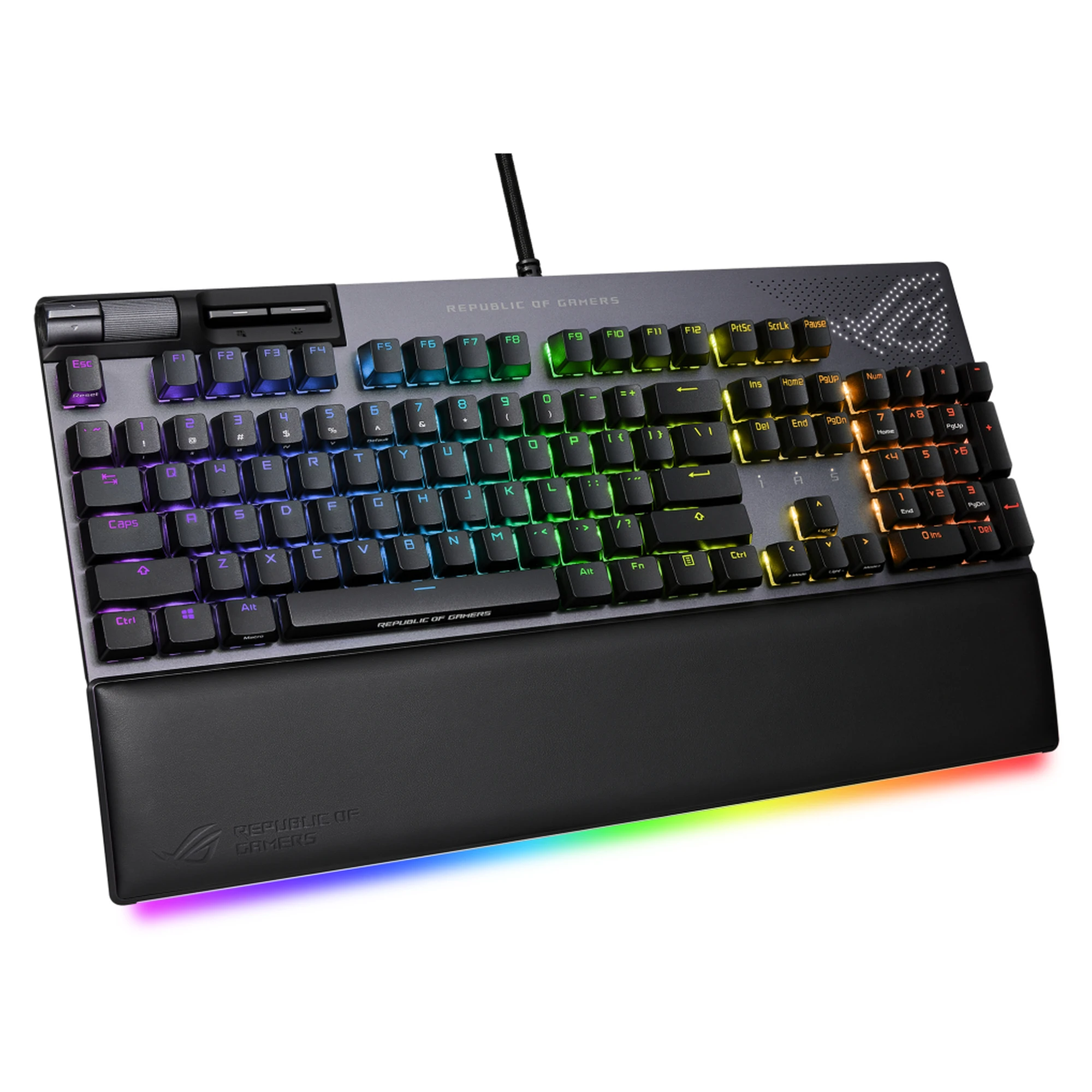 Купить Клавиатура ASUS ROG Strix Flare II Animate NX Red EN (90MP02E6-BKUA01) - фото 3