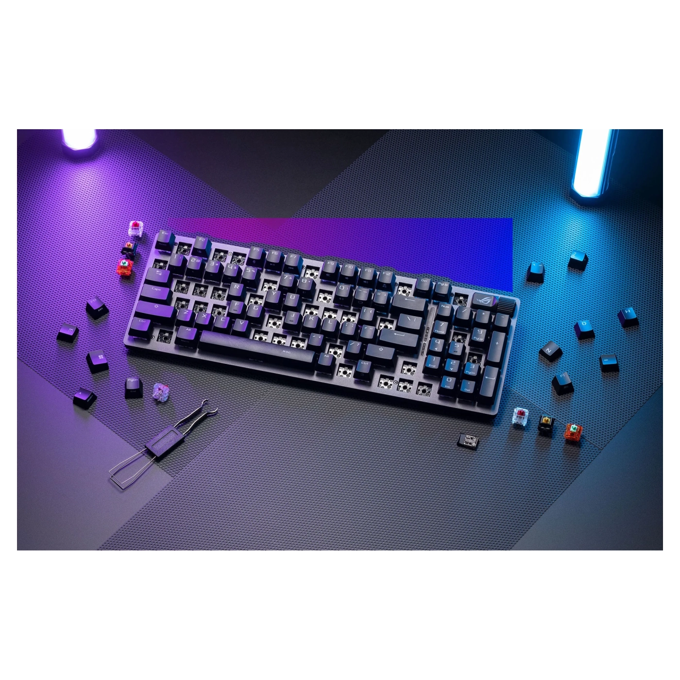 Купить Клавиатура ASUS ROG Strix Scope II 96 Wireless EN PBT (90MP037A-BKUA01) - фото 11