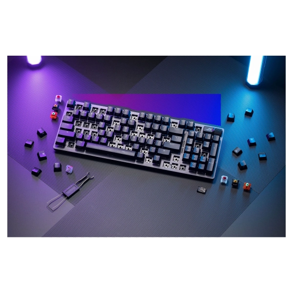 Купить Клавиатура ASUS ROG Strix Scope II 96 Wireless EN PBT (90MP037A-BKUA01) - фото 11