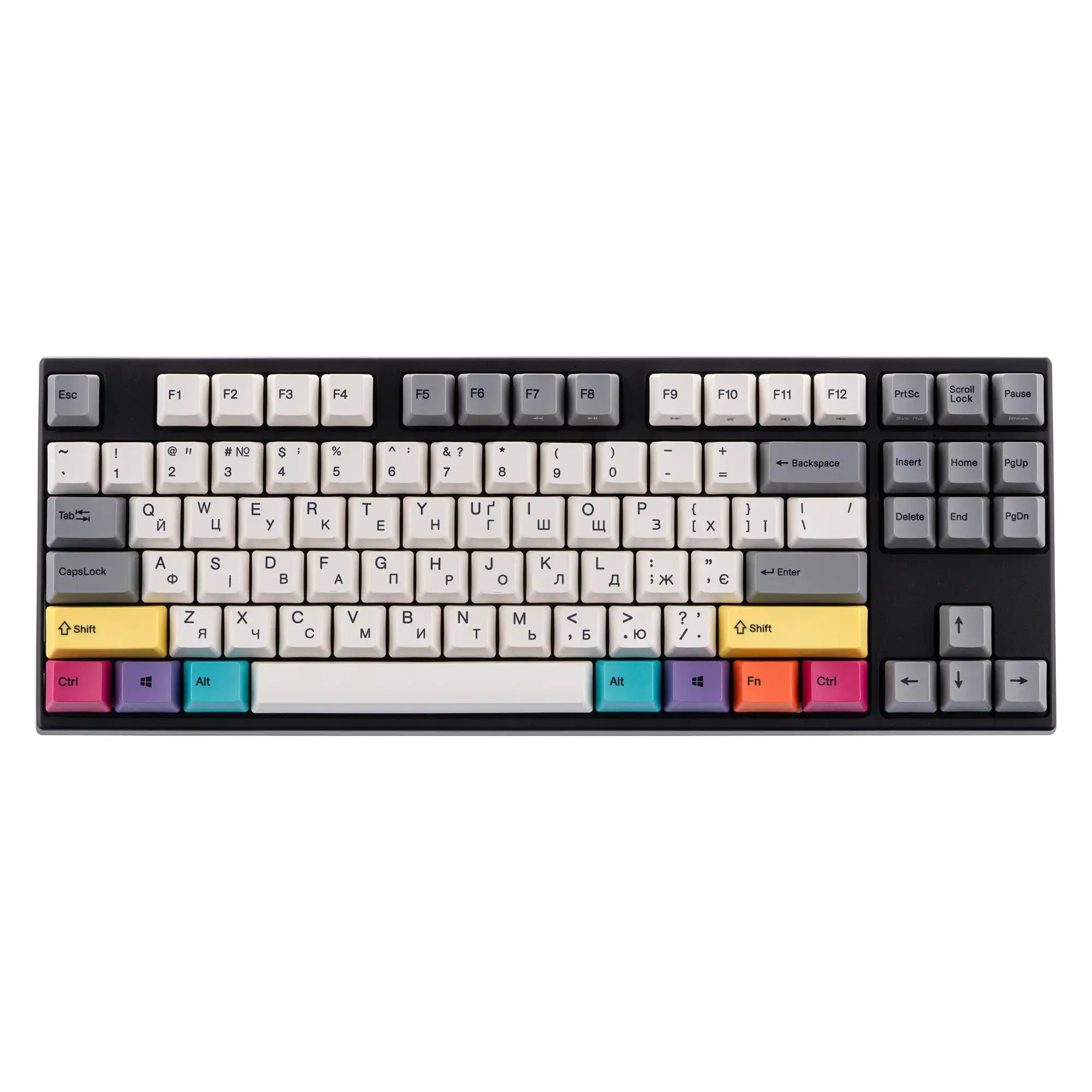 Купить Клавиатура Varmilo VEM87 CMYK EC V2 Rose UA (A33A024B0A3A17A007) - фото 1