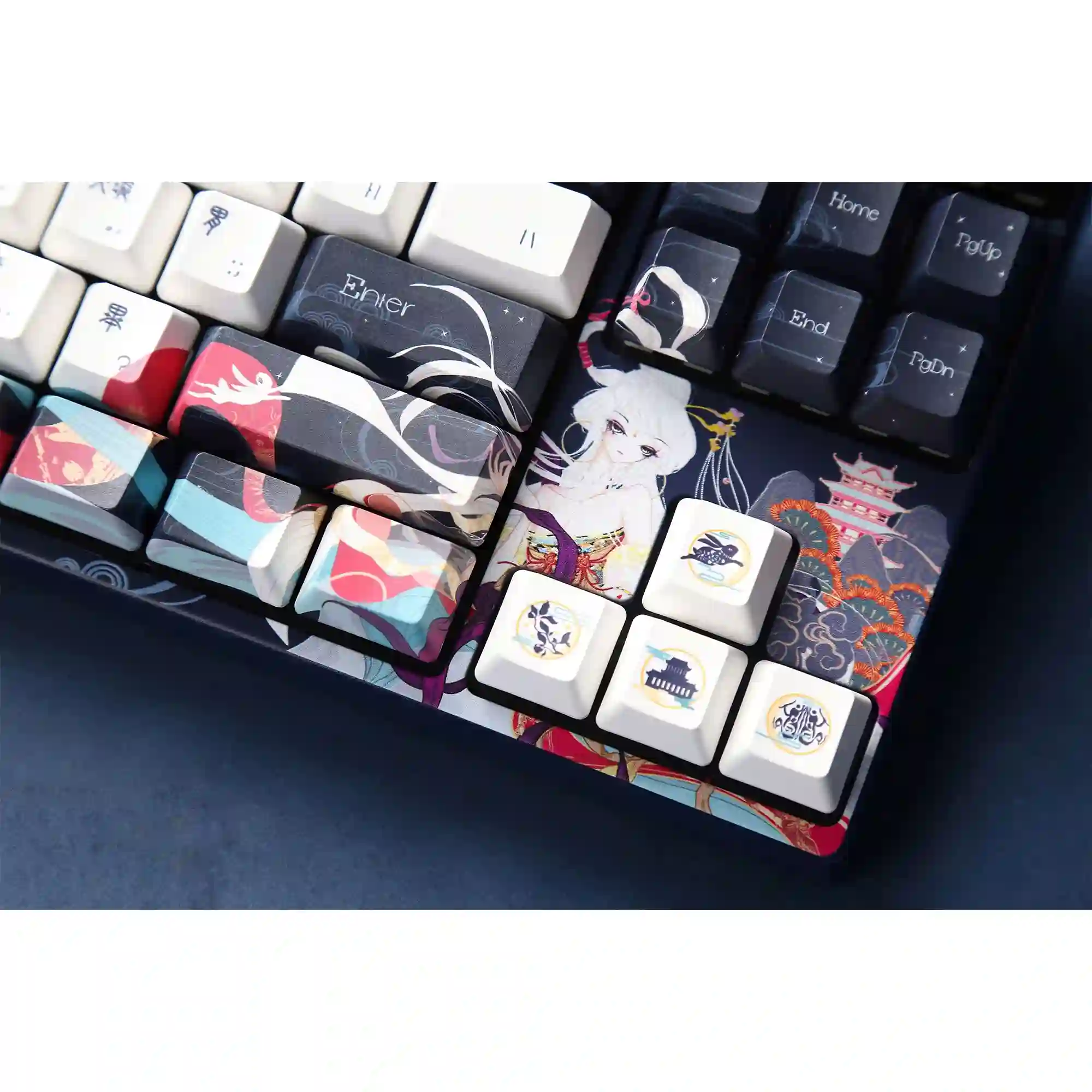 Купить Клавиатура Varmilo VPE87 Chang'e Cherry MX Red EN (A50A054D4A3A01A043) - фото 8
