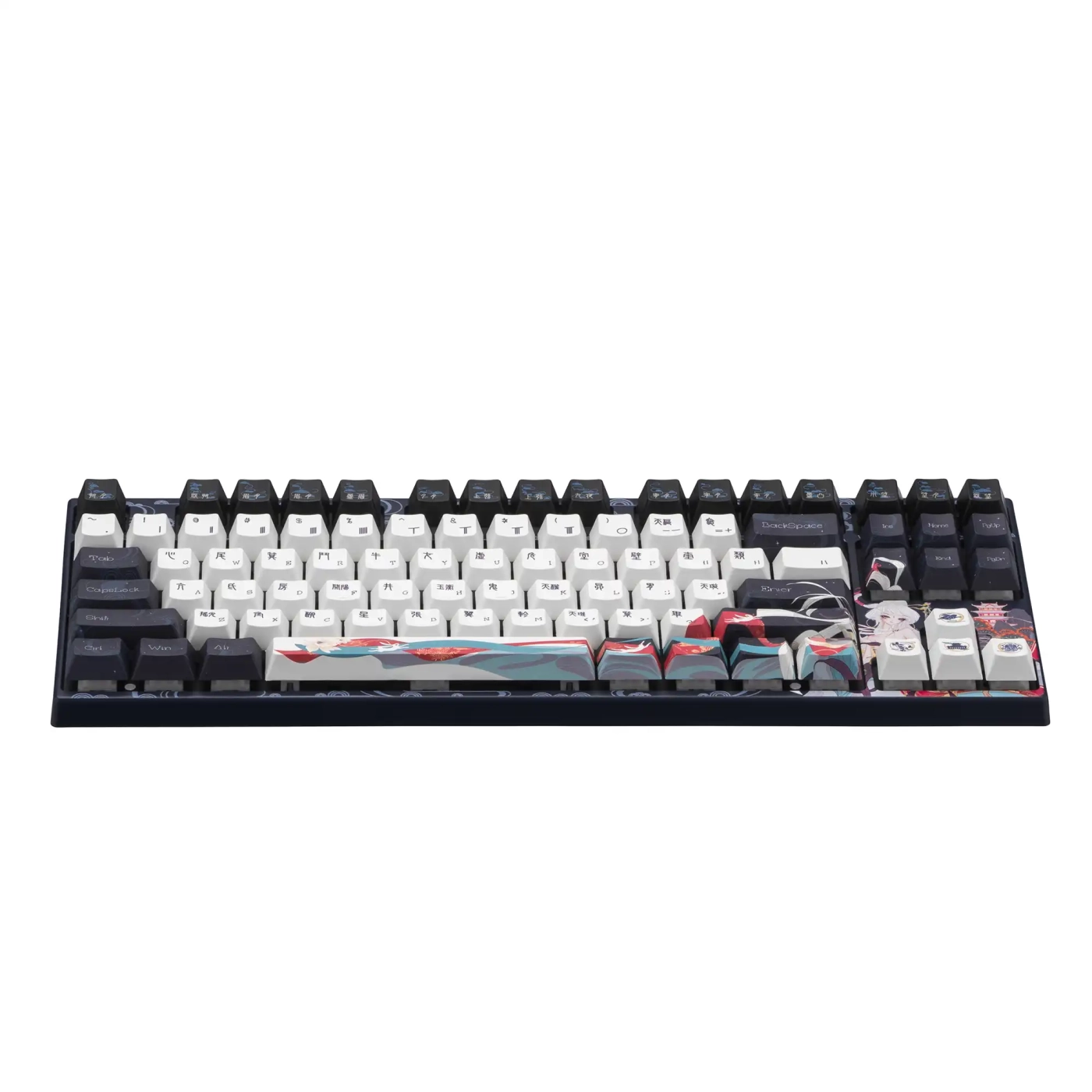 Купить Клавиатура Varmilo VPE87 Chang'e Cherry MX Silent Red EN (A50A054D5A3A01A043) - фото 2