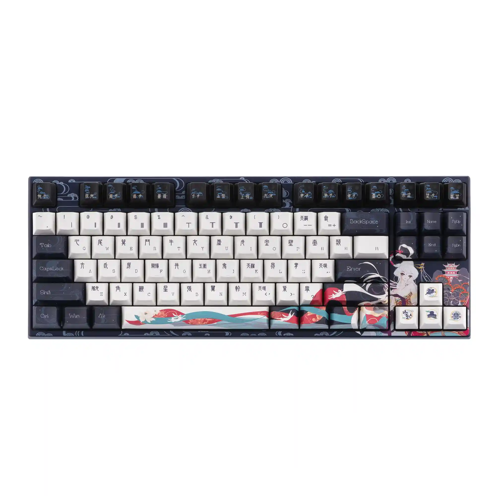 Купить Клавиатура Varmilo VPE87 Chang'e K-Prestige Light EN (A50A054F6A3A01A043) - фото 1