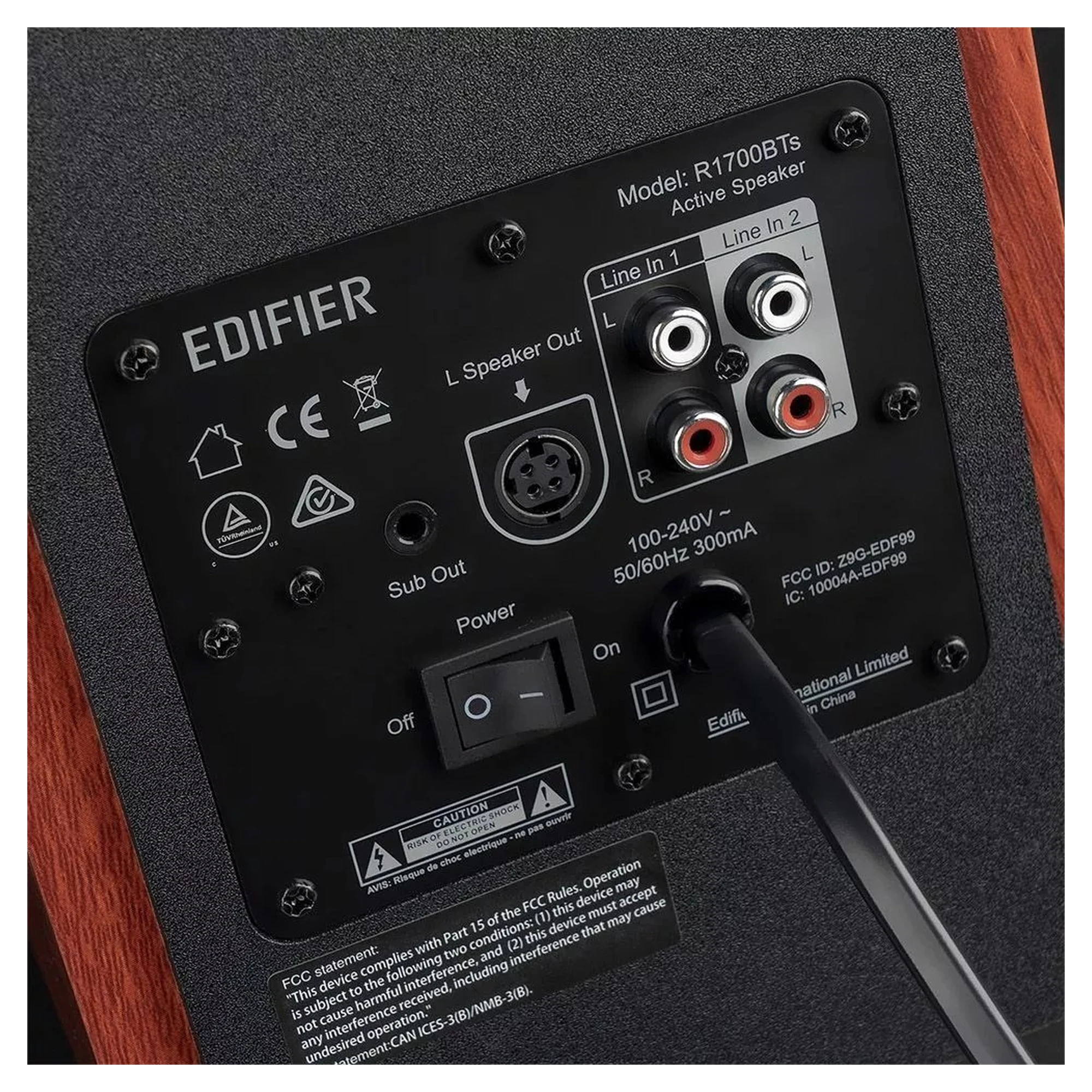 Купить Акустическая система Edifier R1700BTs Brown 2.0 66W Bluetooth - фото 3