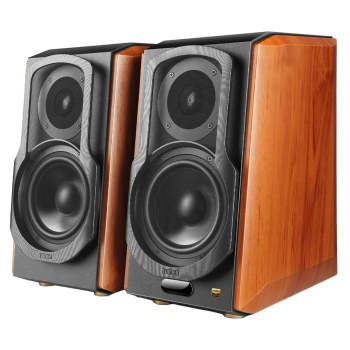 Купити Акустична система Edifier S1000W Brown 2.0 120W Bluetooth Wi-Fi Hi-Res - фото 1