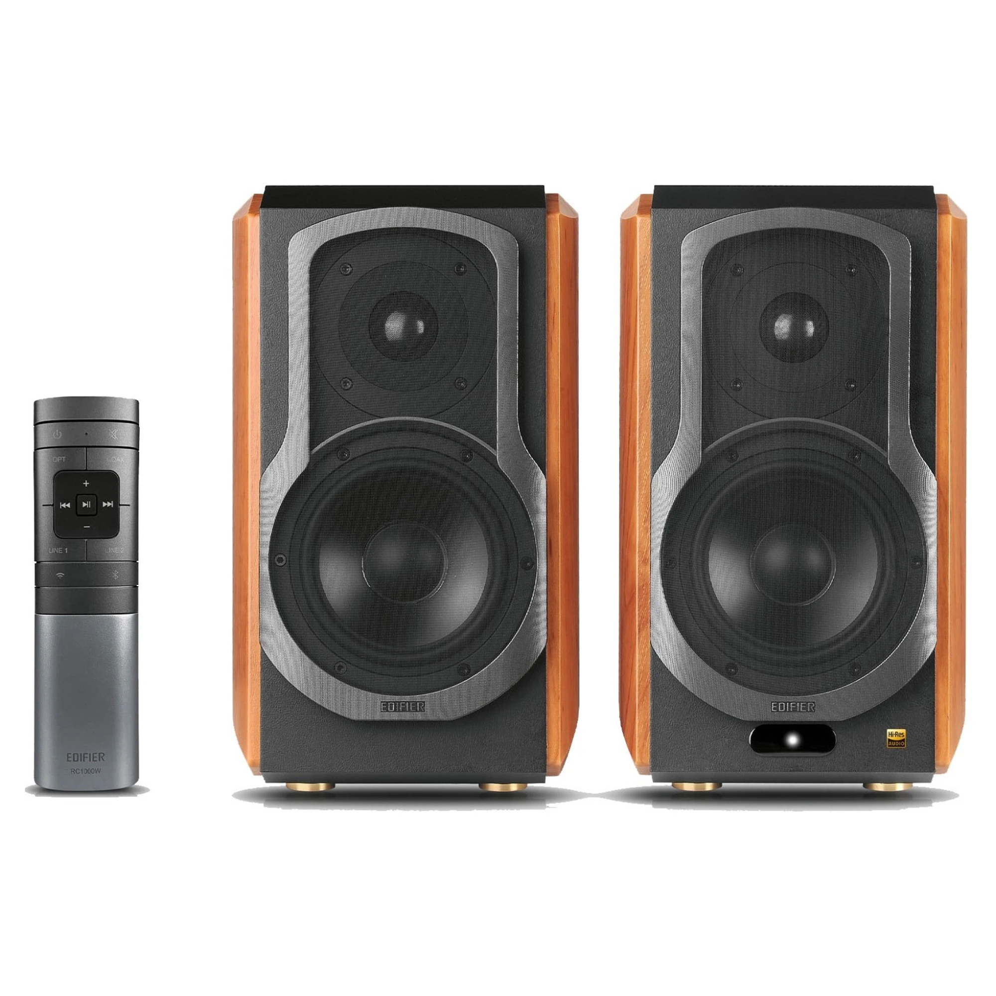 Купити Акустична система Edifier S1000W Brown 2.0 120W Bluetooth Wi-Fi Hi-Res - фото 3
