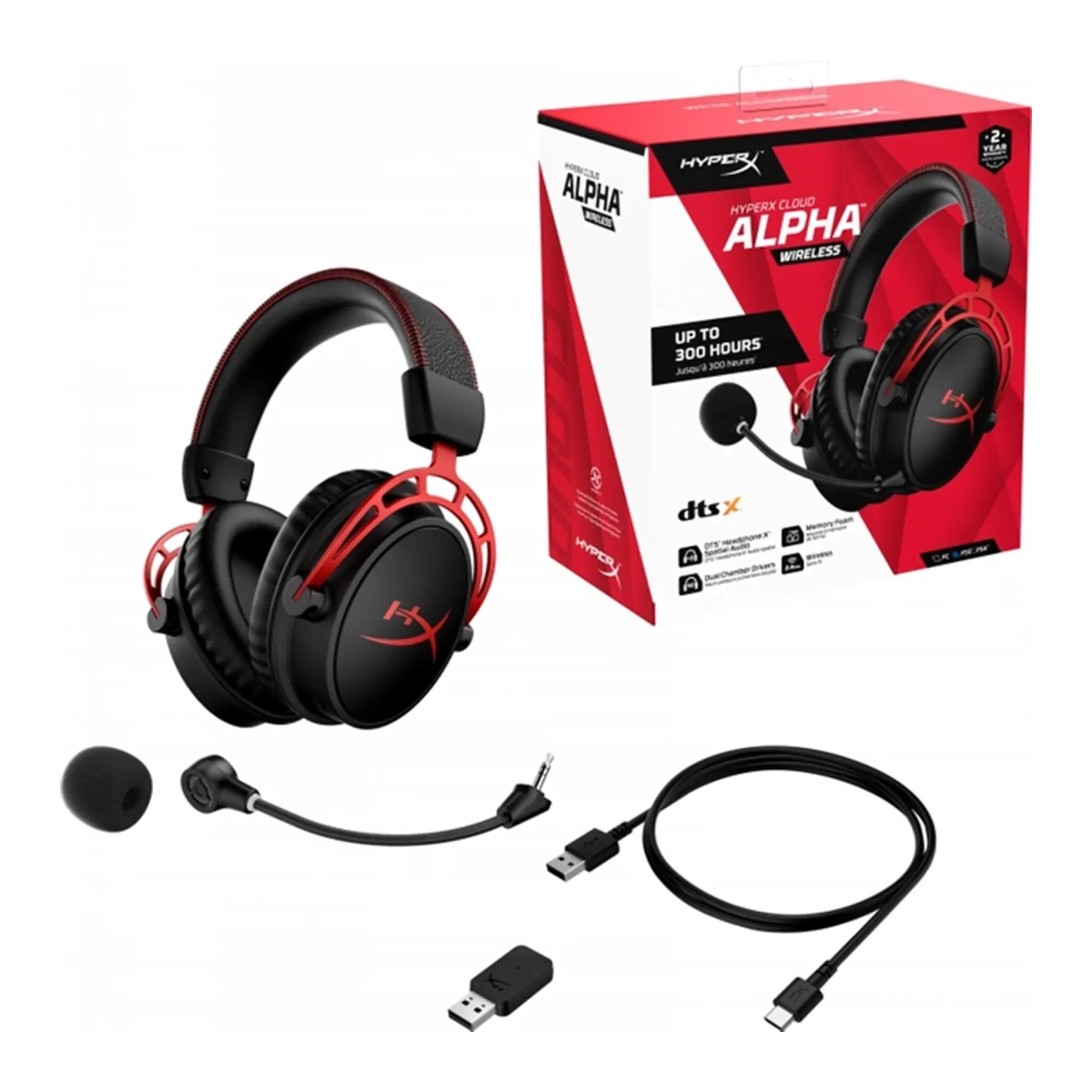 Купити Навушники HyperX Cloud Alpha Wireless Black (4P5D4AA) - фото 7