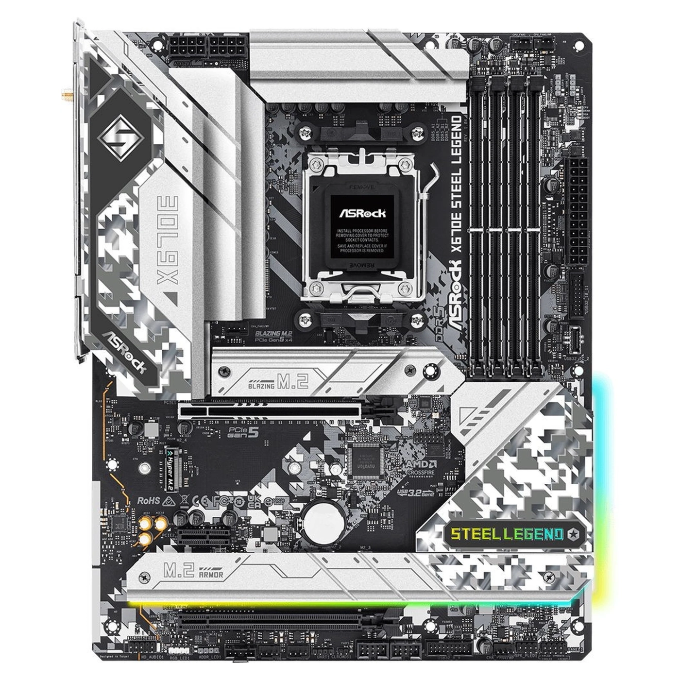 Купити Материнська плата ASRock X670E STEEL LEGEND - фото 2