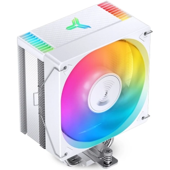 Купить Процессорный кулер JONSBO CR-1000 EVO ARGB White (120mm/4pin/1500RPM/32dBA/4 тепл. трубки) - фото 1