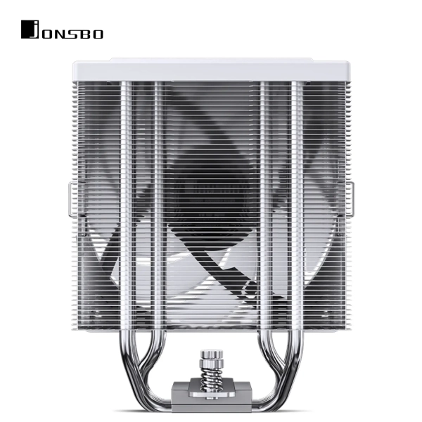 Купити Процесорний кулер JONSBO CR-1000 EVO ARGB White (120mm/4pin/1500RPM/32dBA/4 тепл. трубки) - фото 9