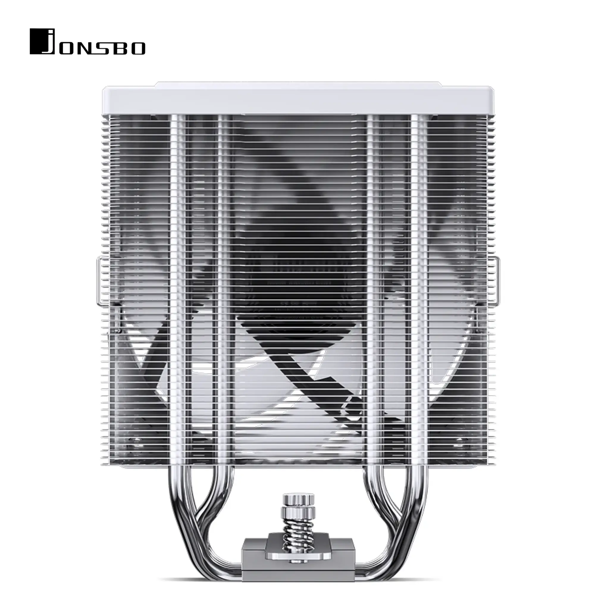 Купити Процесорний кулер JONSBO CR-1000 EVO ARGB White (120mm/4pin/1500RPM/32dBA/4 тепл. трубки) - фото 9