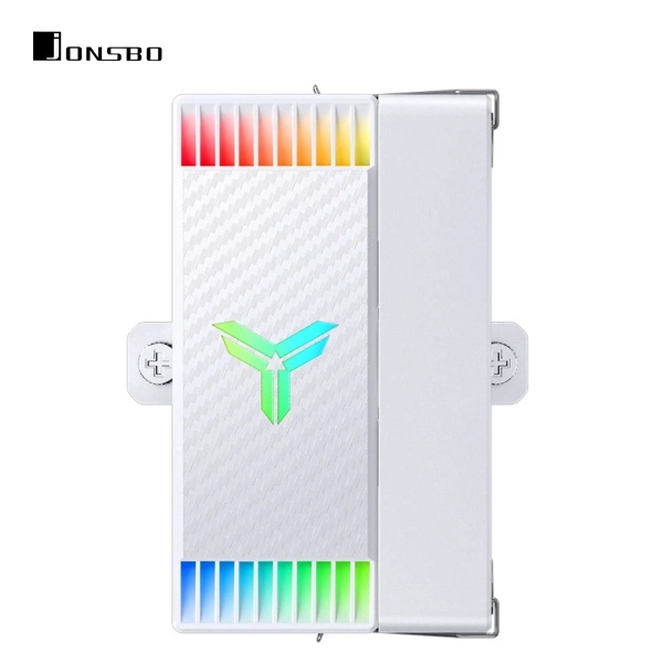 Купити Процесорний кулер JONSBO CR-1000 EVO ARGB White (120mm/4pin/1500RPM/32dBA/4 тепл. трубки) - фото 11