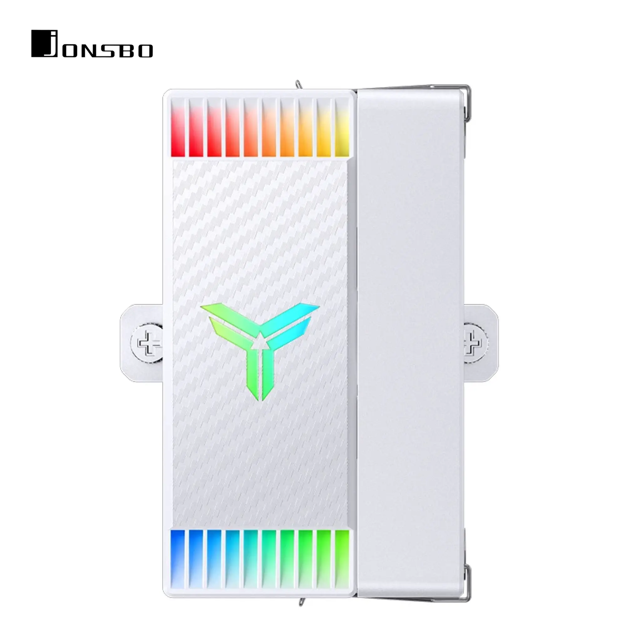 Купити Процесорний кулер JONSBO CR-1000 EVO ARGB White (120mm/4pin/1500RPM/32dBA/4 тепл. трубки) - фото 11