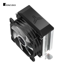 Купити Процесорний кулер JONSBO CR-1200E black (92mm/3pin/2300RPM/30.5Dba/2 тепл. трубки) - фото 9