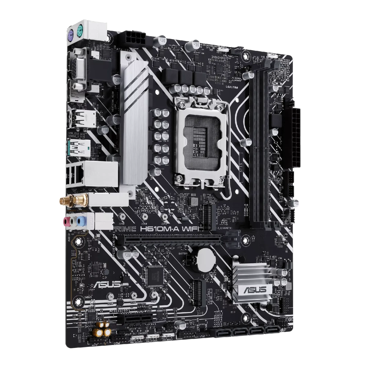 Купить Материнская плата ASUS PRIME H610M-A WIFI - фото 2