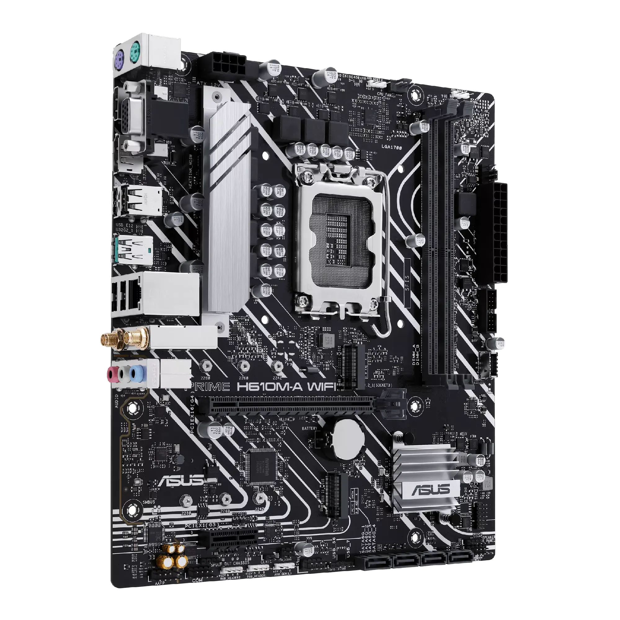 Купить Материнская плата ASUS PRIME H610M-A WIFI - фото 2