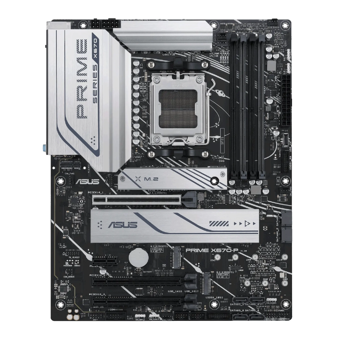 Купити Материнська плата ASUS PRIME X670-P - фото 1