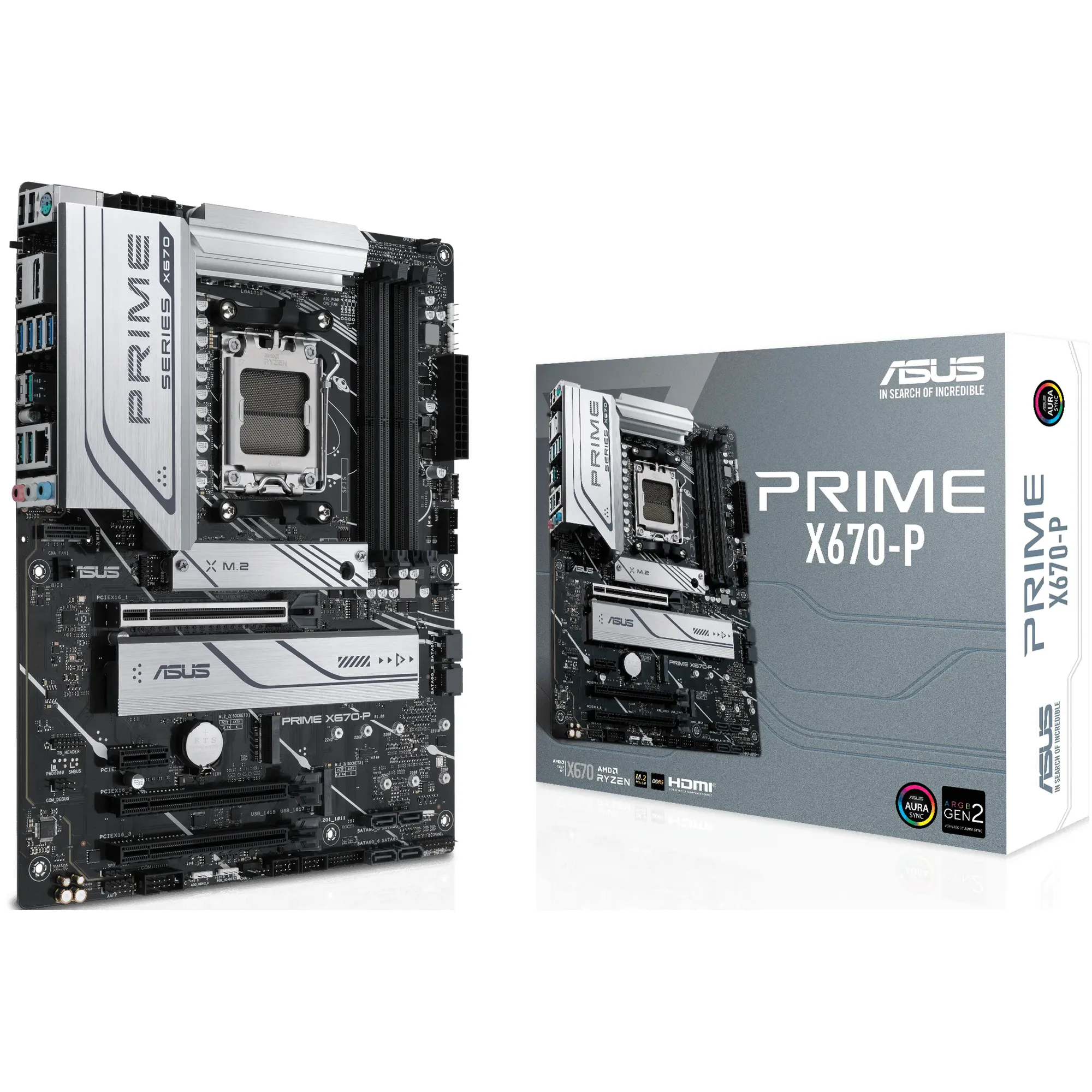 Купити Материнська плата ASUS PRIME X670-P - фото 1
