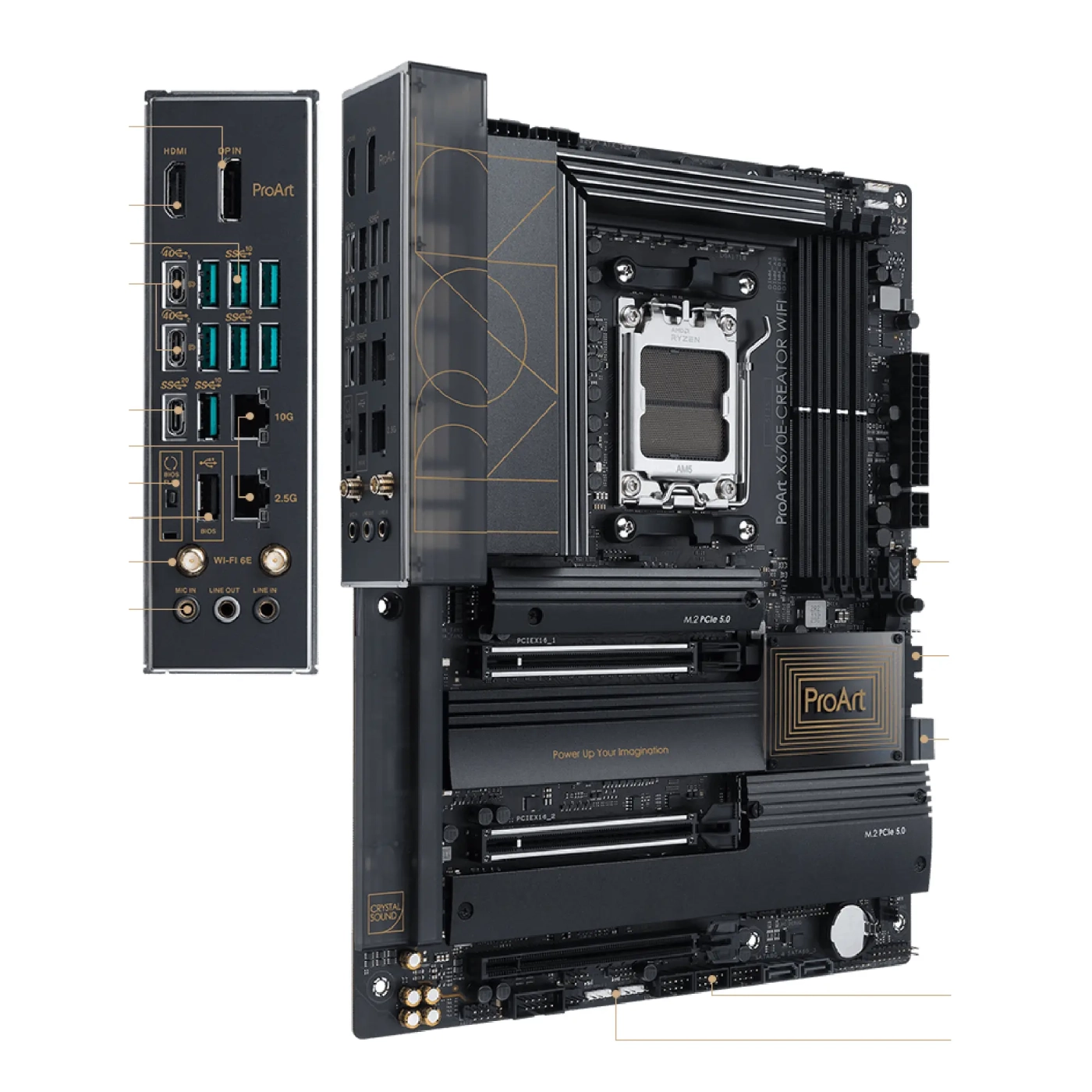 Купити Материнська плата ASUS PROART X670E-CREATOR WIFI - фото 3