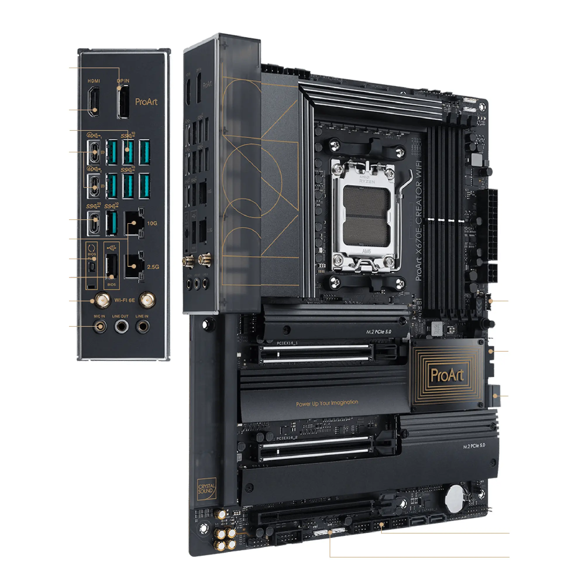 Купити Материнська плата ASUS PROART X670E-CREATOR WIFI - фото 3