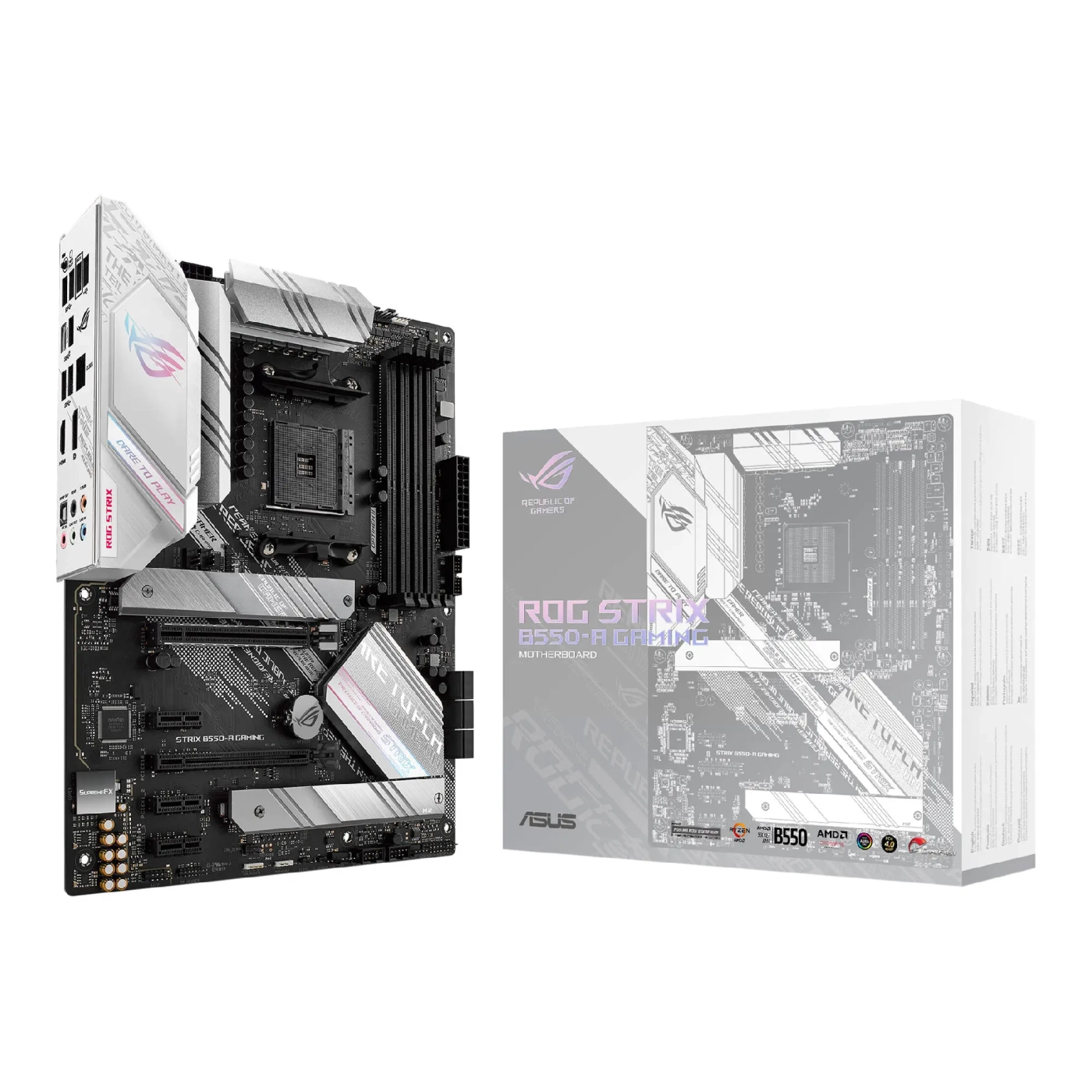 Купити Материнська плата ASUS ROG STRIX B550-A GAMING - фото 3