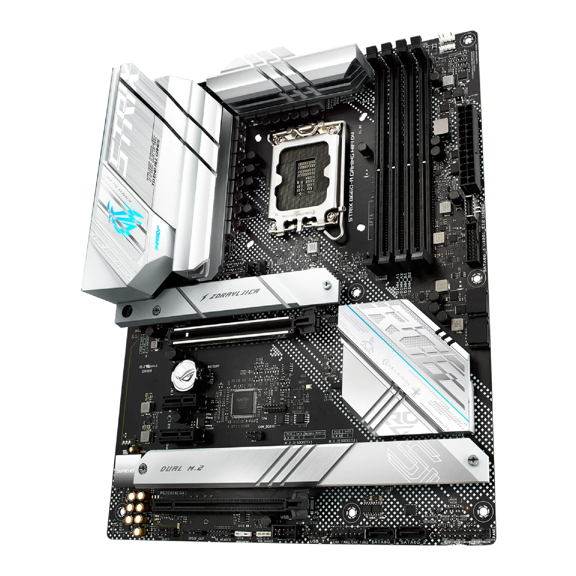 Купити Материнська плата ASUS ROG STRIX B660-A GAMING WIFI D4 - фото 4