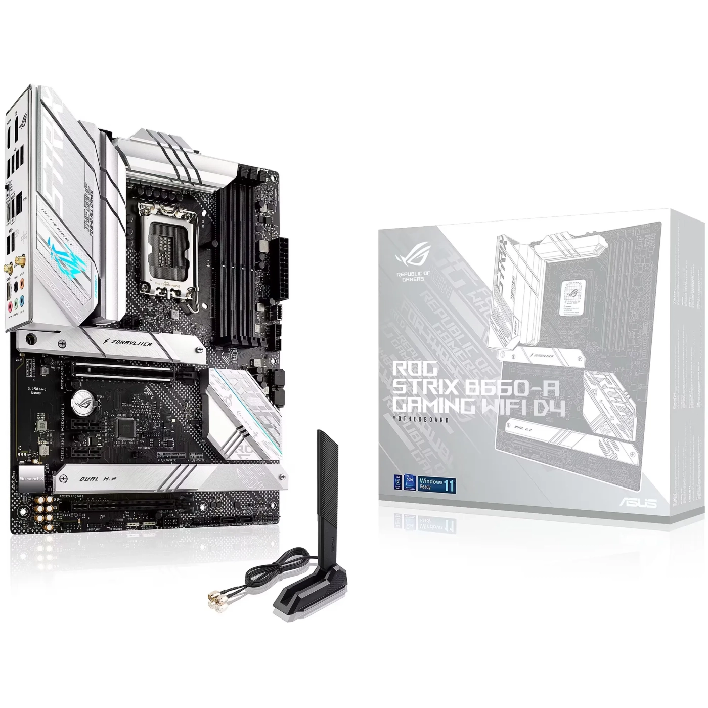 Купити Материнська плата ASUS ROG STRIX B660-A GAMING WIFI D4 - фото 1