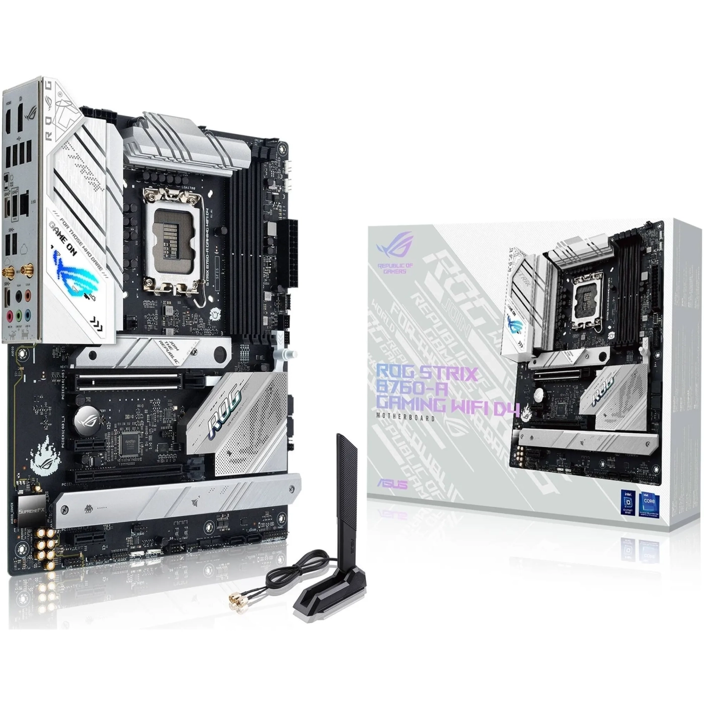 Купити Материнська плата ASUS ROG STRIX B760-A GAMING WIFI - фото 1