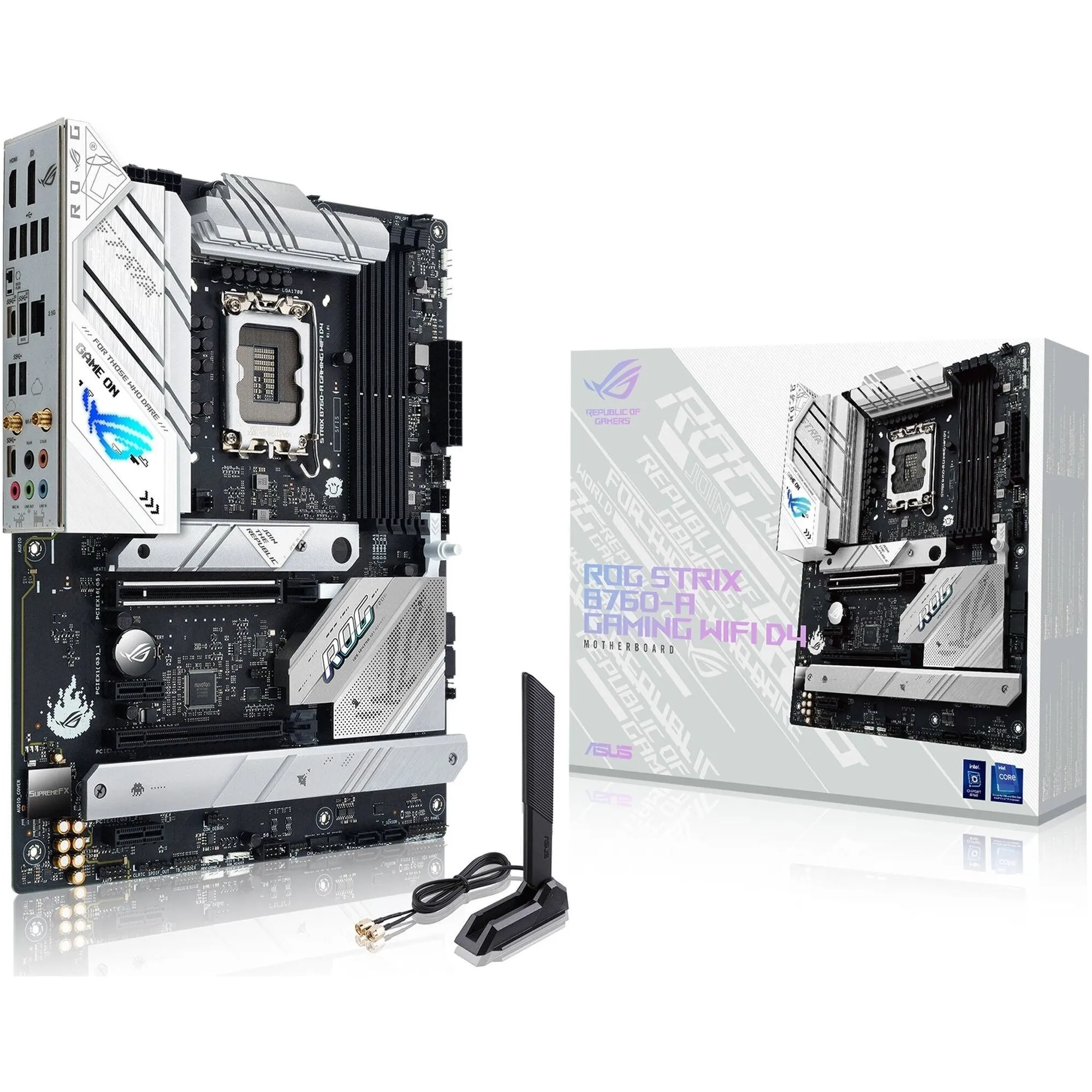 Купити Материнська плата ASUS ROG STRIX B760-A GAMING WIFI - фото 1